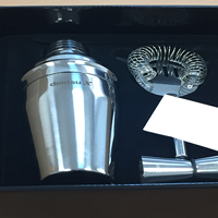 Kit de coctelería grabado